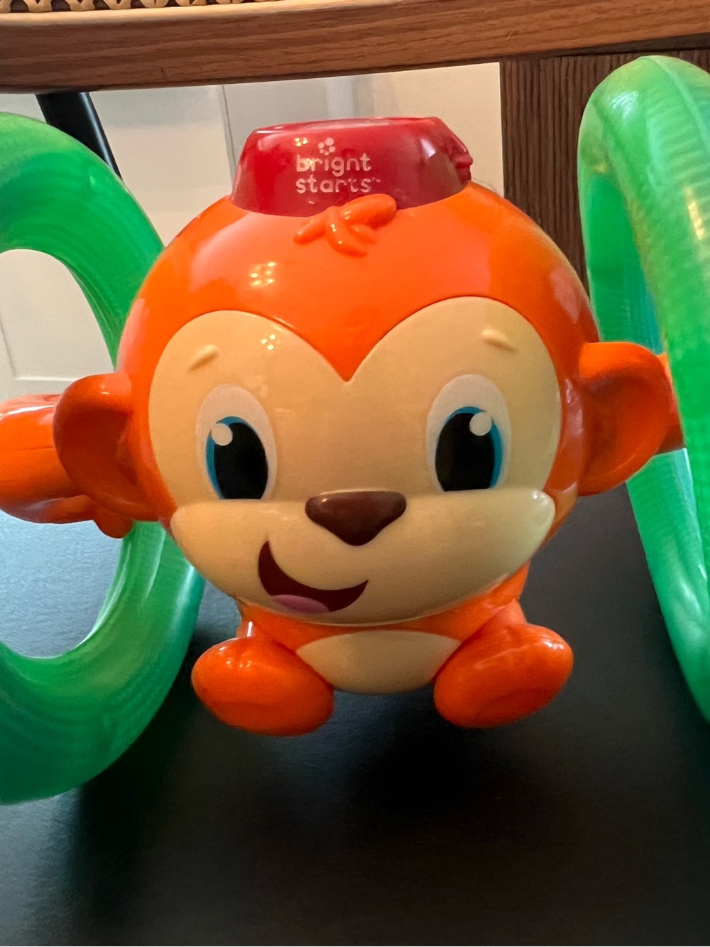 Bright starts rolling Orange Monkey - Interactive Infant Play